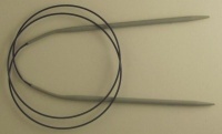 Circular Aluminium Knitting Needles 5.0mm x 80cm